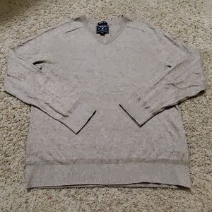 Heather V-Neck Sweater | American Eagle